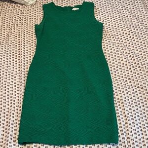 Calvin Klein Textured Green Midi Dress